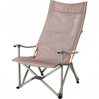 Кресло складное KOVEA LOW LONG RELAX CHAIR, бежевое Кресло складное KOVEA LOW LONG RELAX CHAIR, бежевое